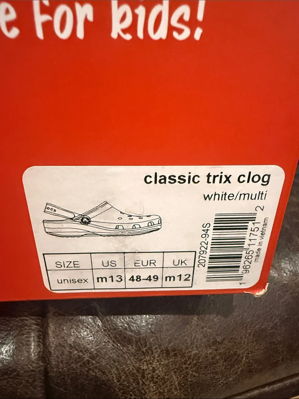 CROCS playful trix
